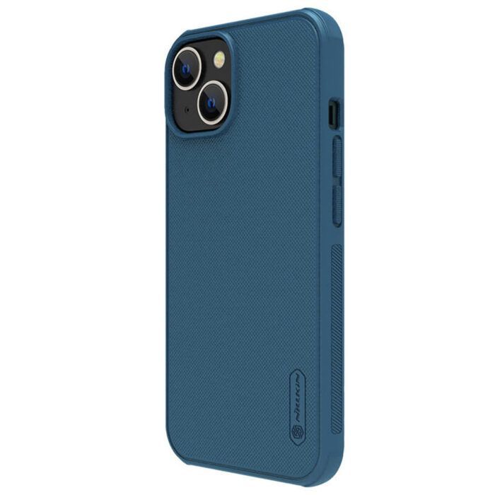 Husa Premium Nillkin Pro compatibila cu iPhone 14 Albastru 2
