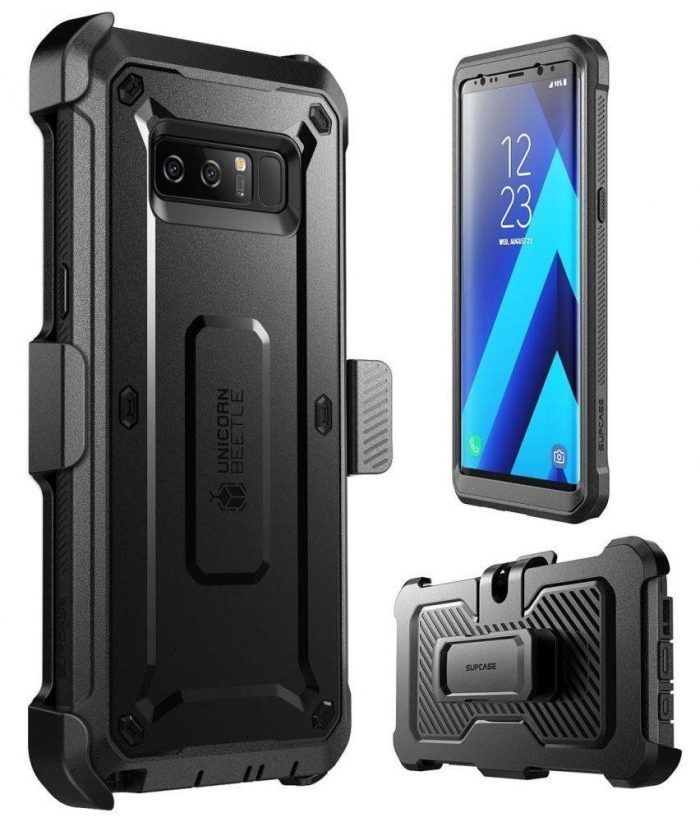 Husa Samsung Galaxy Note 8 Supcase Unicorn Beetle Pro Negru 3