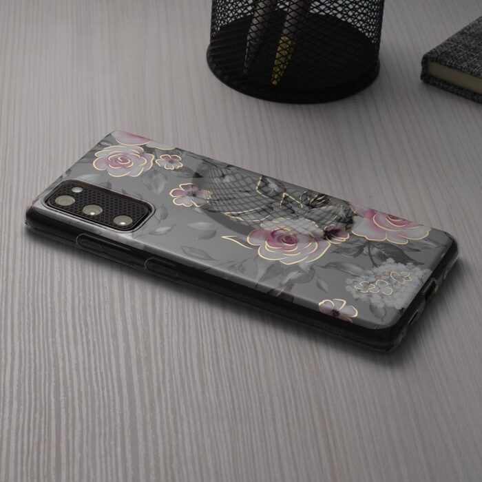 Husa Samsung Galaxy S20 FE Marble Series Bloom of Ruth Gray 3