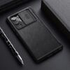 Husa Samsung Galaxy S22 Ultra Qin Leather PRO Case Nillkin Negru 3