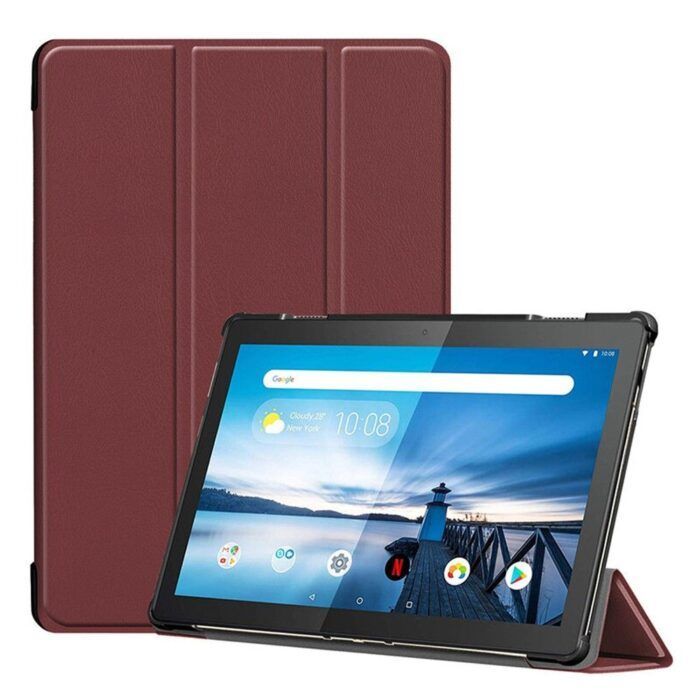 Husa Tableta Atlantic Fold Pro compatibila cu Lenovo Tab M10 FHD PLUS TB X606F Rosu 3