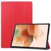 Husa Tableta Atlantic Fold Pro compatibila cu Samsung Galaxy Tab S7 FE / S7 Lite 12.4 inch T730/T736 2021 - Rosu