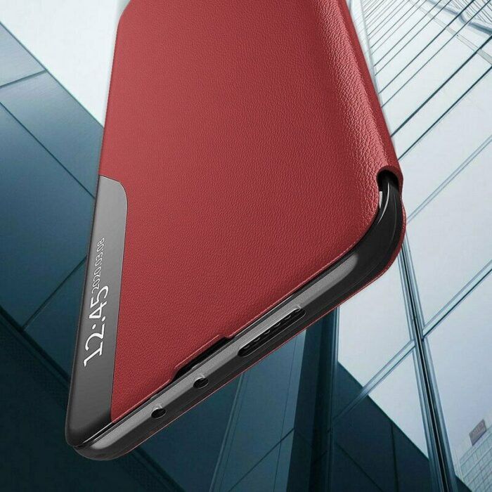 Husa Tip Carte compatibila cu Huawei Mate 20 Pro Rosu 3
