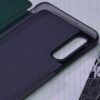 Husa Tip Carte compatibila cu Huawei P30 Verde Inchis 2