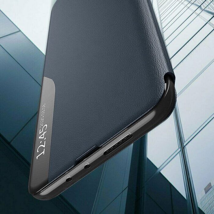 Husa Tip Carte compatibila cu Huawei P40 Albastru Inchis 3