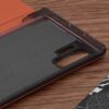 Husa Tip Carte compatibila cu Samsung Galaxy Note 10 Plus Portocaliu 2