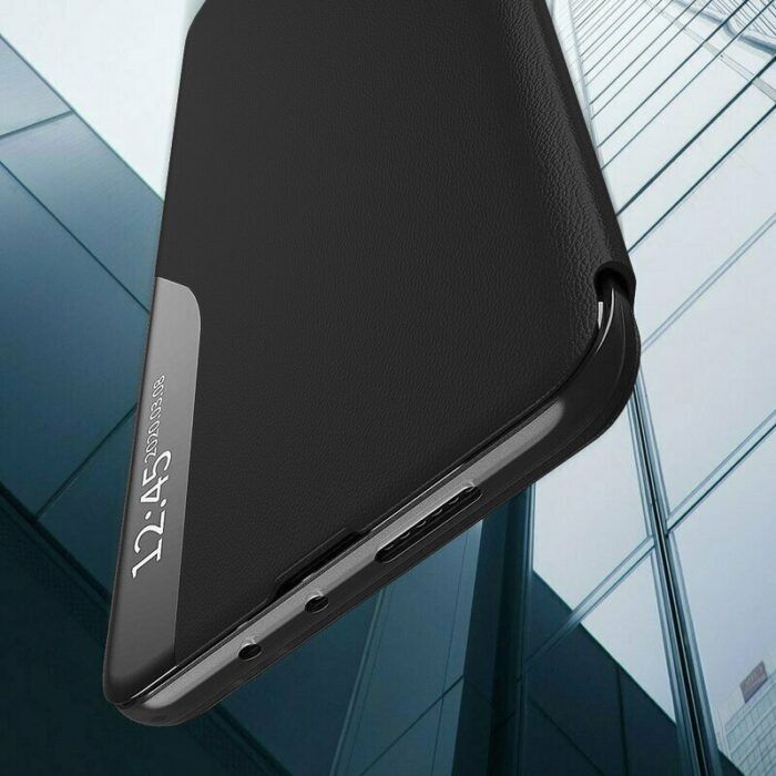 Husa Tip Carte compatibila cu iPhone 14 Pro Max Negru 3