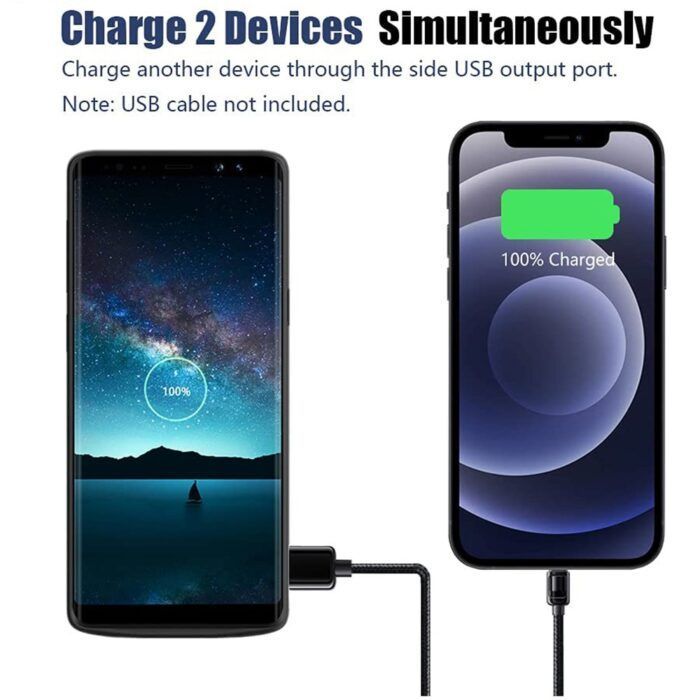 Husa cu Baterie Samsung Galaxy Note 9 5000mAh Battery Pro Negru 4
