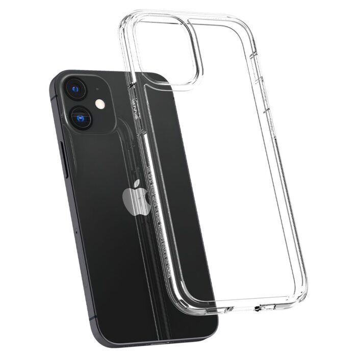 Husa iPhone 12 12 Pro Ultra Hybrid Spigen Clear 3