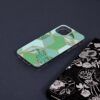 Husa iPhone 13 Mini Marble Series Green Hex 3