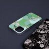 Husa iPhone 13 Mini Marble Series Green Hex 4