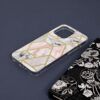 Husa iPhone 13 Pro Marble Series Pink Hex 4