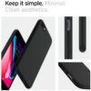 Husa iPhone 7 8 SE 2020 SE 2022 Liquid Crystal Spigen Black 4