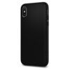 Husa iPhone X XS Liquid Air Spigen Negru 2