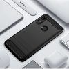 Husa pentru Huawei P Smart Z aspect metal slefuit negru 4