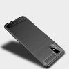 Husa pentru Huawei P40 Lite E aspect metal slefuit negru 3
