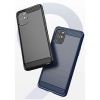 Husa pentru OnePlus 8T aspect metal slefuit negru 4