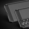 Husa pentru Samsung Galaxy A13 4G aspect metal slefuit negru 3