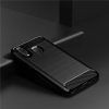 Husa pentru Samsung Galaxy A40 aspect metal slefuit negru 3