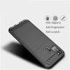Husa pentru Samsung Galaxy M30S aspect metal slefuit negru 4