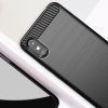 Husa pentru Xiaomi Redmi 9A aspect metal slefuit negru 4