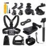 Kit accesorii GoPro / Sony Action Camera / Xiaomi Yi 14in1