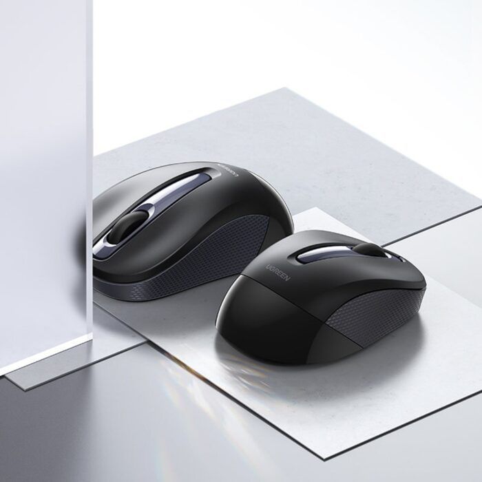 Mouse wireless pentru laptop 2400 DPI Ugreen negru 3