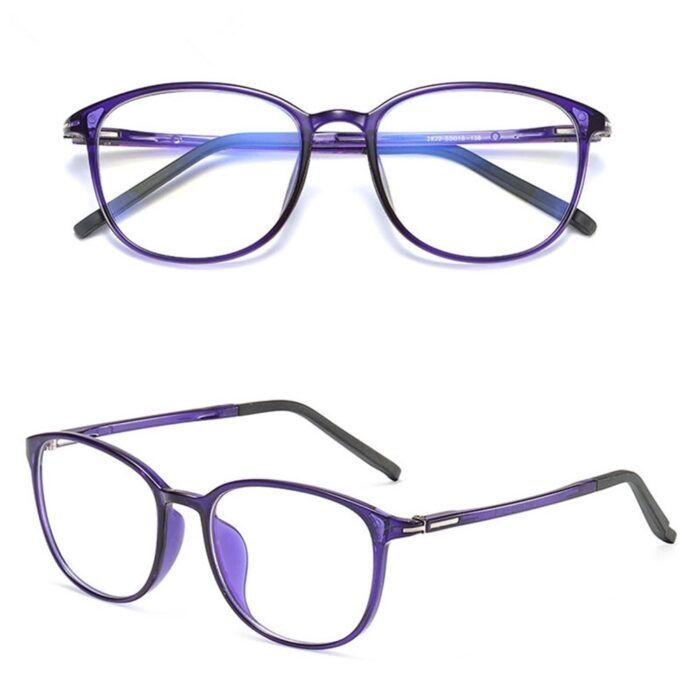 Ochelari calculator unisex protectie lumina albastra F2822 Purple 2