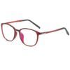 Ochelari calculator unisex protectie lumina albastra F2822 Wine Red 3