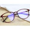 Ochelari calculator unisex protectie lumina albastra F2822 Wine Red 4