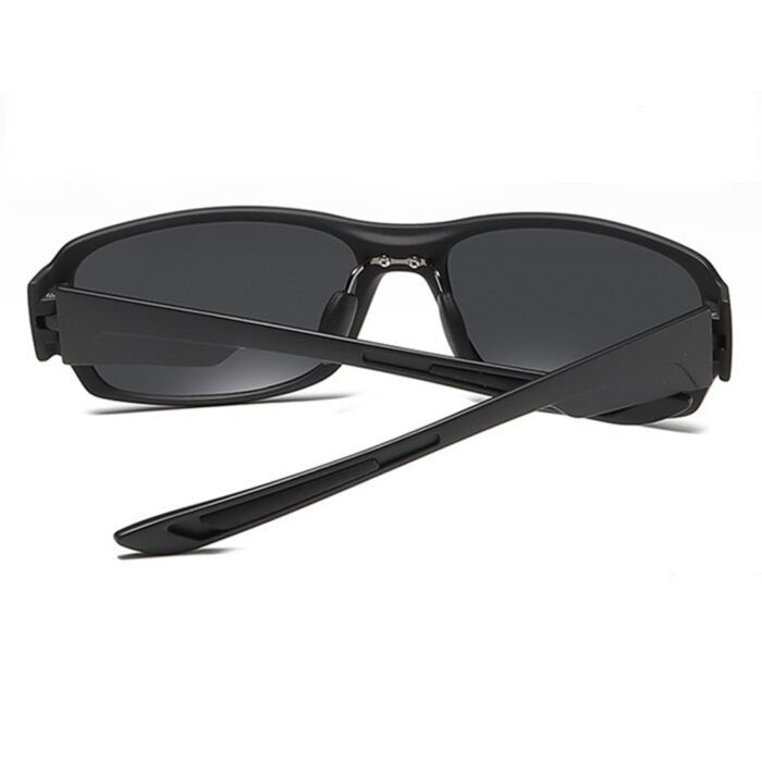 Ochelari soare barbati cu protectie UV MM108 Matte Black Gray 2