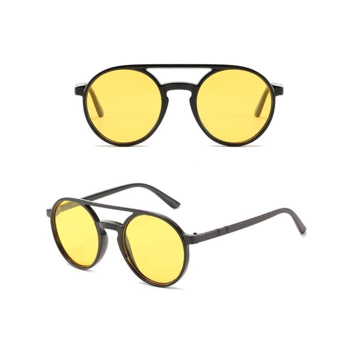 Ochelari soare unisex cu protectie UV JB3851 C6 Yellow 2