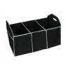 Organizator auto Atlantic pliabil pentru depozitare cu 3 compartimente L50 x W32.5 x H32.5cm