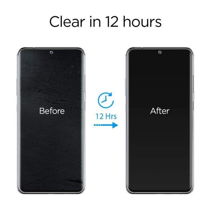 Pachet 2x Folie Samsung Galaxy Note 20 Ultra Neo Flex Spigen Clear 4