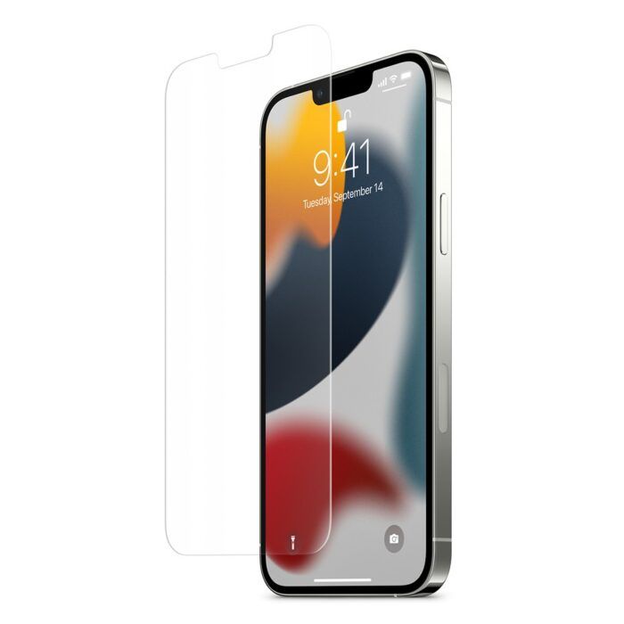 Pachet 2x Folie iPhone 13 Pro Max GLAS.TR Ez Fit 9H Privacy 2
