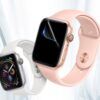 Pachet 3x Folie Apple Watch 4 5 6 SE 40mm 41mm Neo Flex Spigen Clear 2