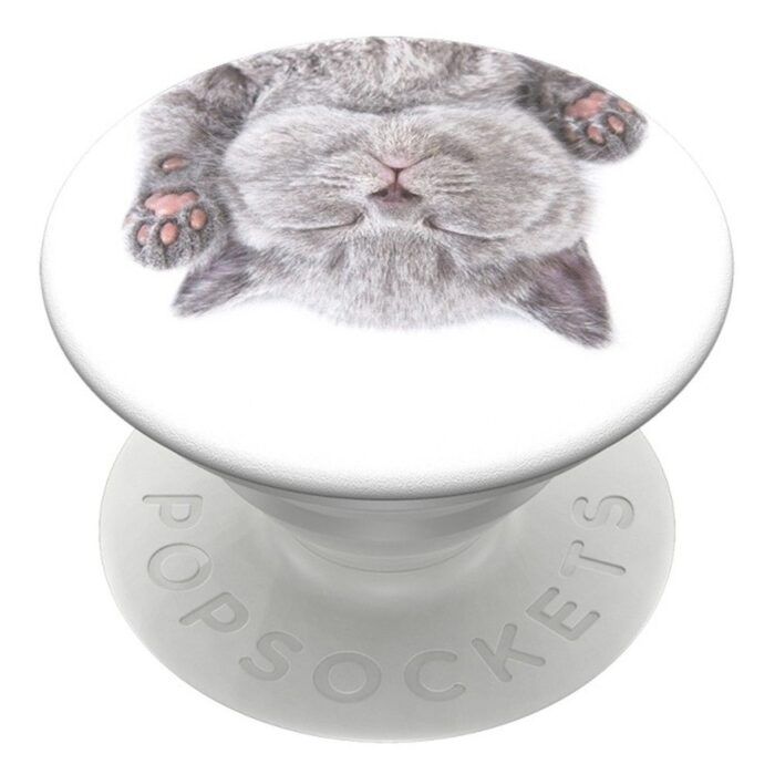 Suport universal pentru telefon si tableta PopSockets - PopGrip Cat Nap