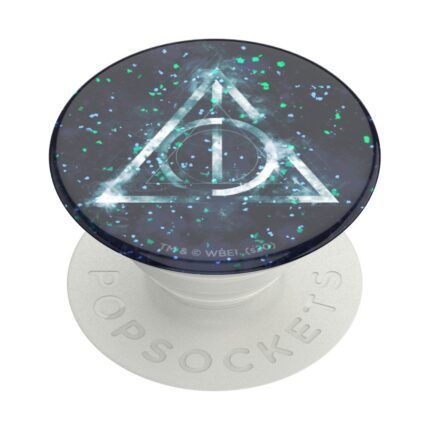 Suport universal pentru telefon si tableta PopSockets - PopGrip Deathly Hallows