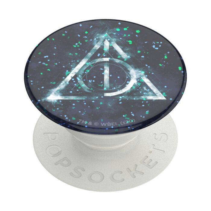 Suport universal pentru telefon si tableta PopSockets - PopGrip Deathly Hallows