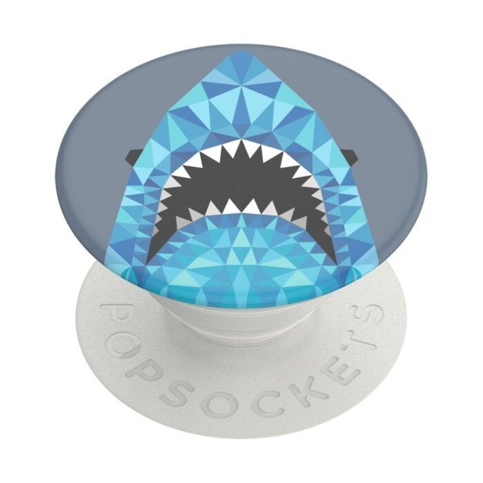 Suport universal pentru telefon si tableta PopSockets - PopGrip Sharktastic