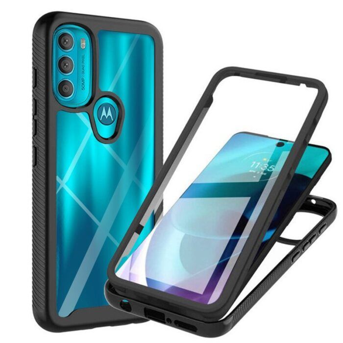 Set Husa si Folie Atlantic 360 Pro pentru  Motorola Moto G71 5G