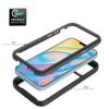 Set Husa si Folie Atlantic 360 Pro pentru iPhone 12 12 Pro negru 2