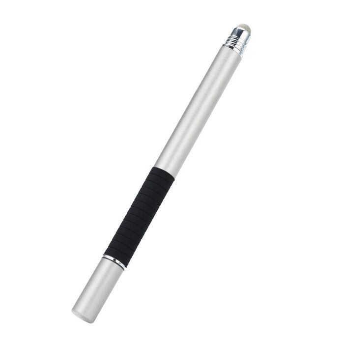 Stylus Pen universal Android iOS Techsuit JC02 Argintiu Alb 4