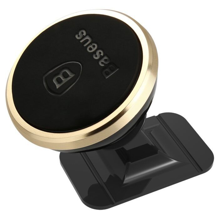 Suport auto 360° magnetic pentru bord Baseus SUGENT NT0V Luxury Gold 4