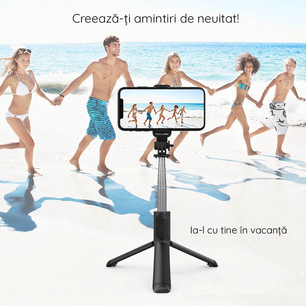 Selfie Stick Bluetooth Techsuit