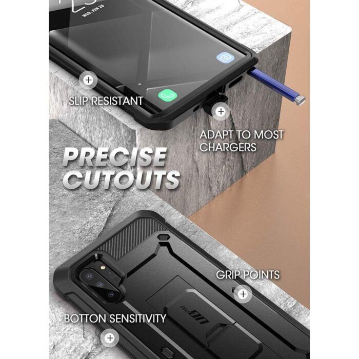 Husa Samsung Galaxy Note 10 Plus Supcase Unicorn Beetle Pro Negru 4