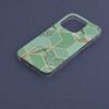 Husa compatibila cu Apple iPhone 14 Pro Atlantic Marble verde 4