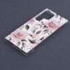 Husa compatibila cu Samsung Galaxy S23 Ultra Atlantic Marble alb floral 4