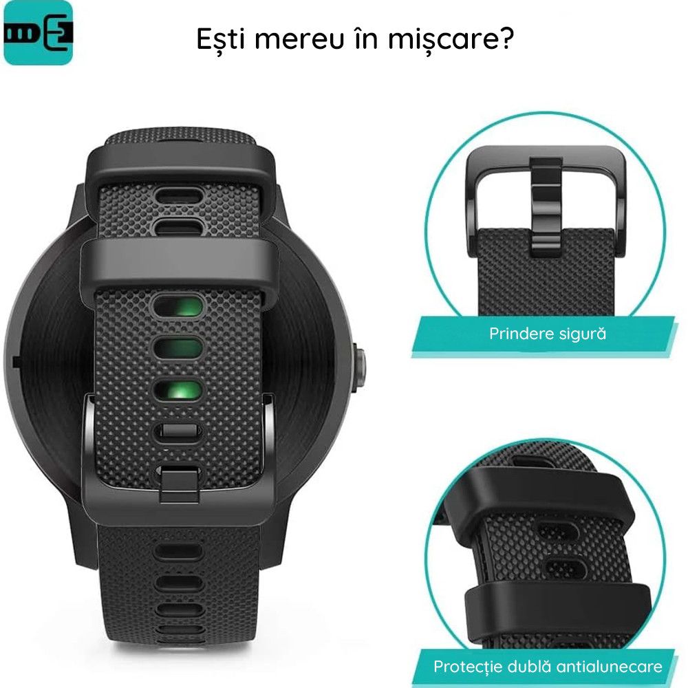 Curea smartwatch silicon Atlantic