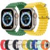 Curea Apple Watch 42 mm 44 mm 45 mm 49 mm Atlantic W038 Verde Army 4